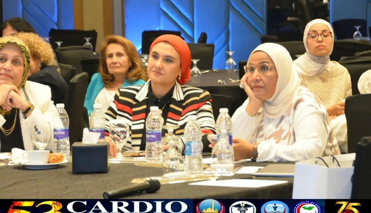 د. هبة تحضر مؤتمرًا طبيًا