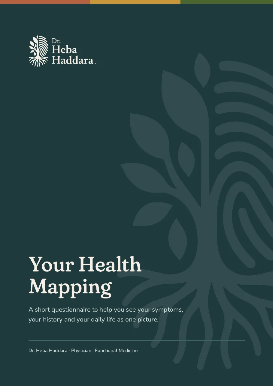 Cover of the Health Mapping questionnaire